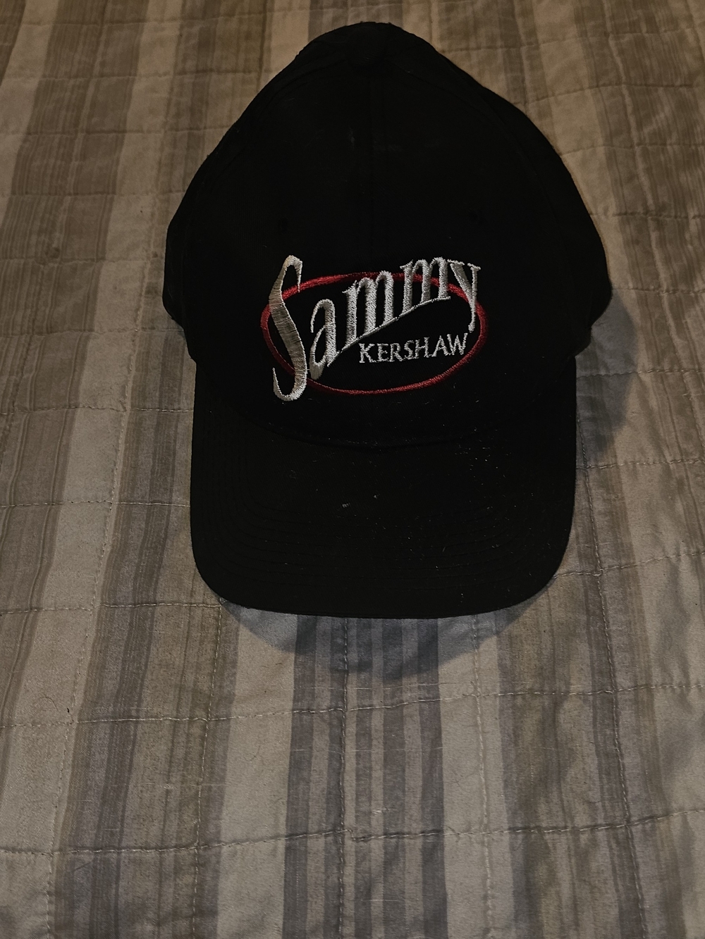 Sammy Kershaw Black Logo Baseball Cap